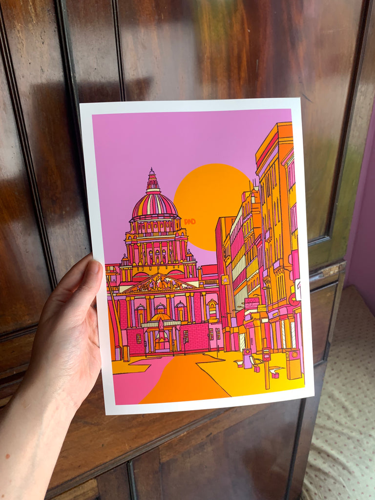 belfast art print