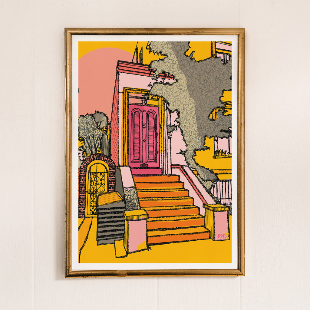 kensington london art print