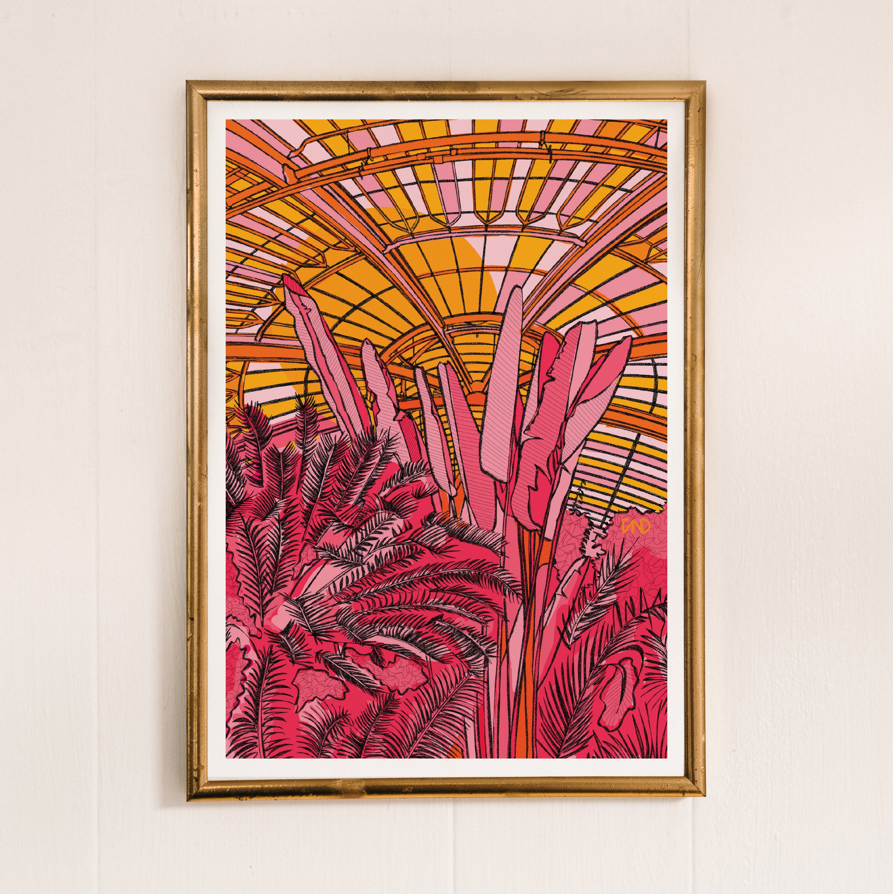 colourful botanical art