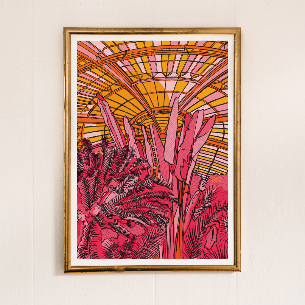 colourful botanical art