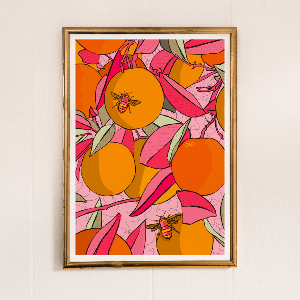 colourful wall art
