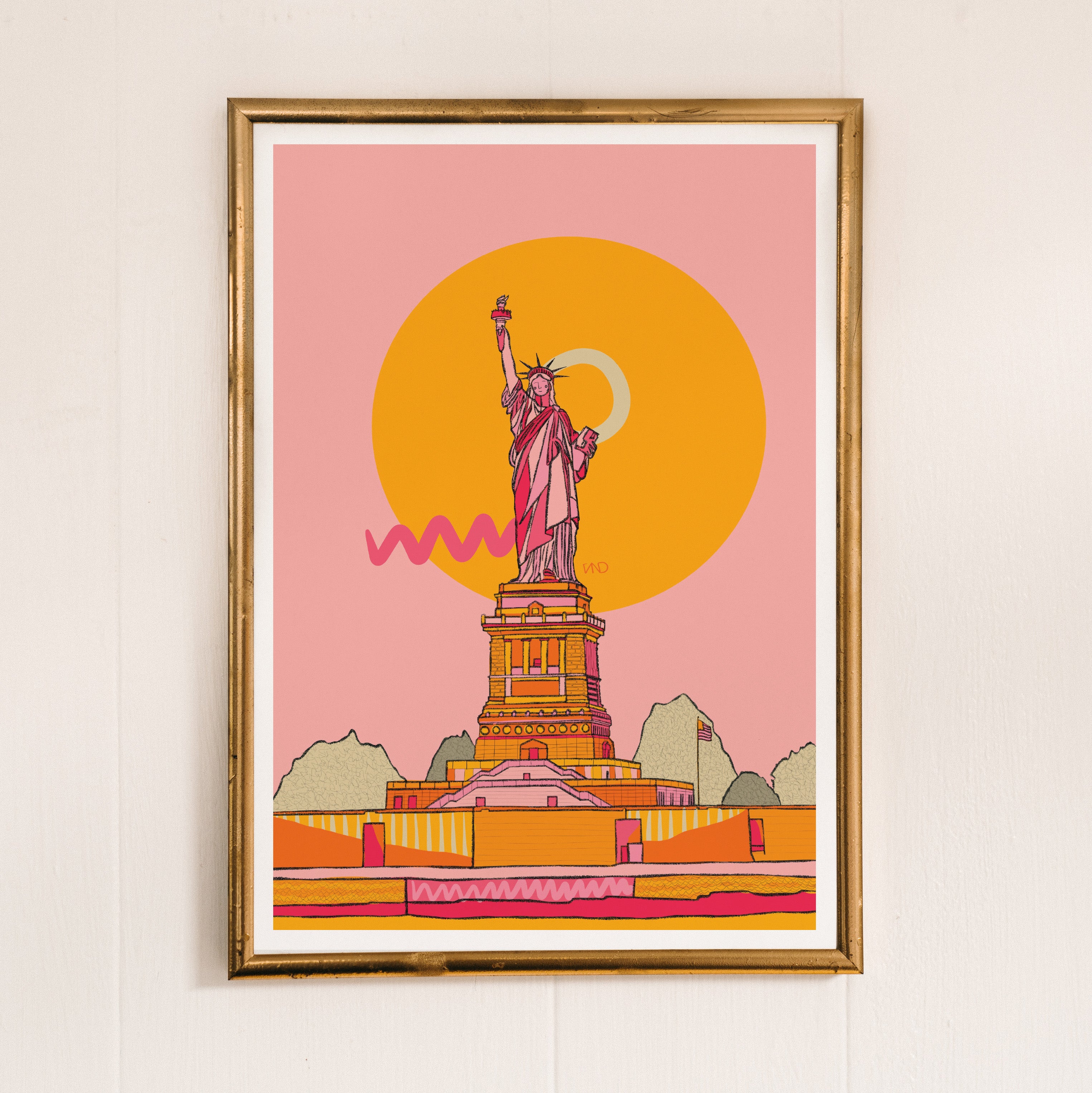 New York art print
