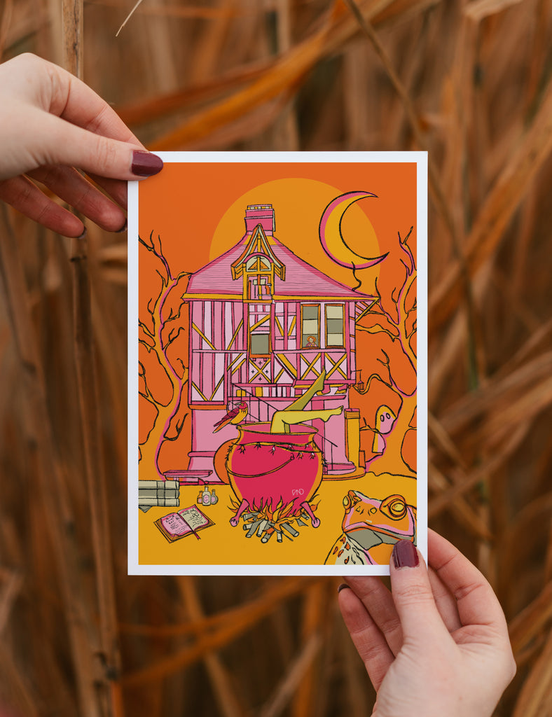 Halloween art print
